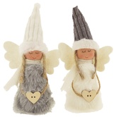 Set látkových andělů malých