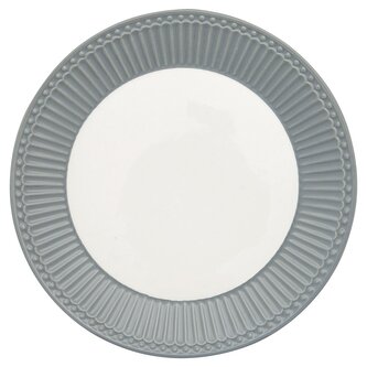Porcelánový dezertní talíř Alice Stone Grey