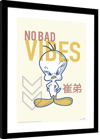 Obraz na zeď - Looney Tunes - Tweety Vibec, 34 × 44.2 cm