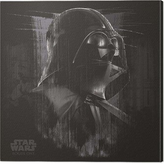 Obraz na plátně Star Wars: Rogue One - Darth Vader Black, 2 - 40×40 cm