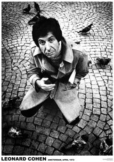Plakát, Obraz - Leonard Cohen - Amsterdam ’72, 59.4 × 84 cm