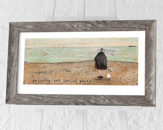 Obraz na zeď - Sam Toft - Enjoying Our Special Place, 34.3 × 44.5 cm