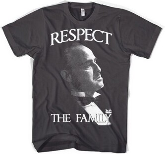 Tričko The Godfather - Respect The Family, M