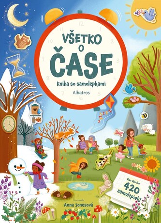 Kniha so samolepkami - Všetko o čase