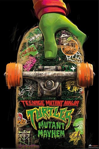 Plakát, Obraz - Teenage Mutant Ninja Turtles: Mutant Mayhem - Skate Board, 61 × 91.5 cm