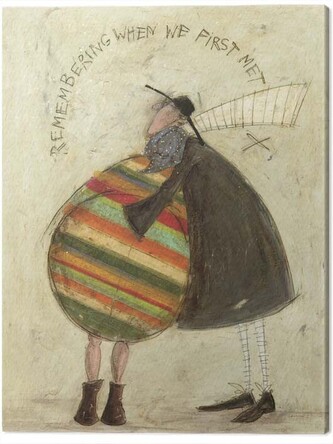 Obraz na plátně Sam Toft - Remembering When We First Met, 2 cm - 60×80 cm
