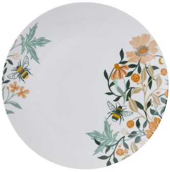 Porcelánový dezertní talíř Bee Bloom