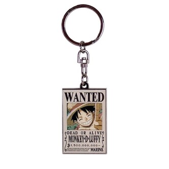 Klíčenka One Piece - Wanted Luffy