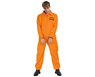 Strój więzień pomarańczowy rozm. L