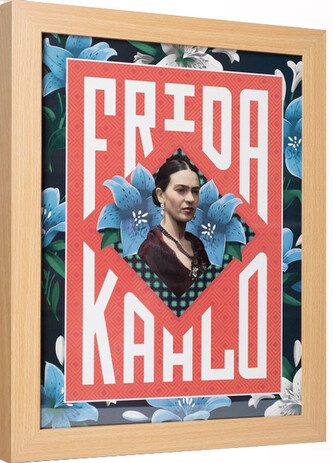 Obraz na zeď - Frida Kahlo, 34.5 × 44.3 cm