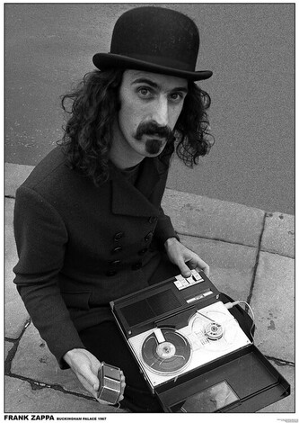 Plakát, Obraz - Frank Zappa - Buckingham Palace, 59.4 × 84.1 cm