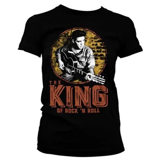 Tričko Elvis Presley - The King of Rock n‘ Roll, L