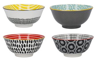 Sada keramických misek Monochrome