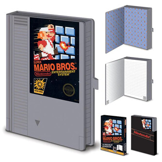 Zápisník Nintento - NES Super-Marion Metroid, A5