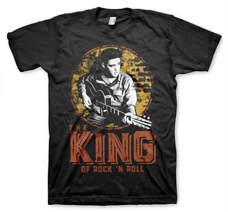 Tričko Elvis Presley - The King of Rock n‘ Roll, L