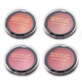 Makeup Revolution Cream Blush - Krémová tvářenka 3,4 g pro ženy