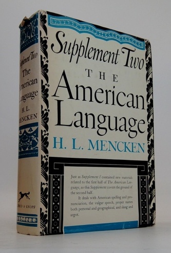 Supplement Two the American Language