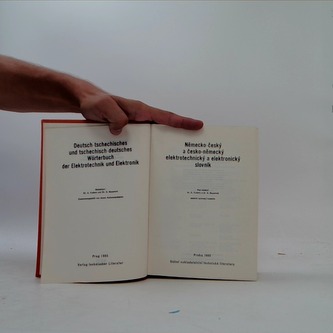 Německo český a českoněmecký elektrotech.a elektronický slovník