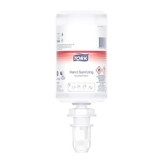 Pěnový dezinfekční prostředek na ruce Tork, s alkoholem, 950 ml, S4