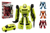 Transformer auto/robot plast 18cm, mix barev 19x22x6cm