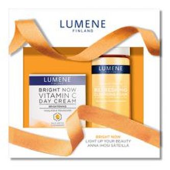 Lumene Lumene Bright Now Vitamin C Day Cream - Dárková sada 200 ml pro ženy