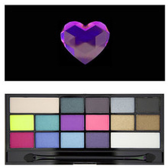 Makeup Revolution Wonder Palette Sin - Zázračná paletka očních stínů pro ženy