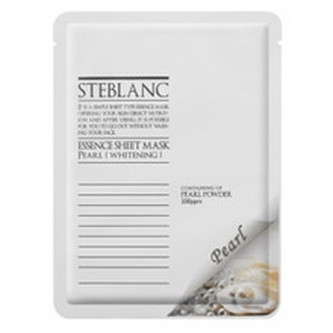 Steblanc Perly Essence Sheet Mask Pearl - Rozjasňující a bělící pleťová maska 20. ml pro ženy