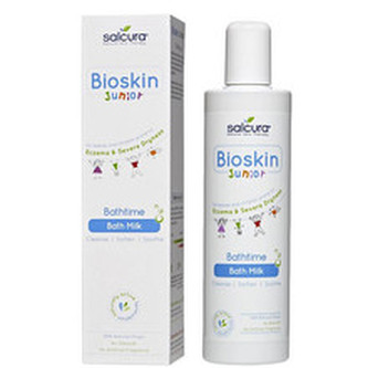 Salcura Bioskin Junior Bathtime Bath Milk - Mléko do koupele pro děti 300 ml unisex