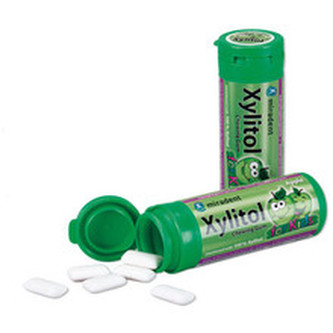 Miradent Xylitol Chewing Gum for Kids - Žvýkačky pro dentální péči pro děti 30.0 ml unisex