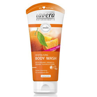 Lavera Revitalising Body Wash ( BIO pomeranč, BIO rakytník ) - Sprchový a koupelový gel 225 ml pro ženy