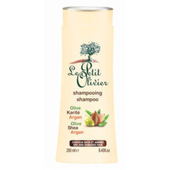 Le Petit Olivier Oliva, bambucké máslo a arganový olej Shampoo ( suché a poškozené vlasy ) - Šampon 250 ml pro ženy
