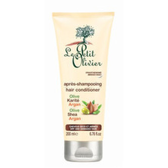 Le Petit Olivier Oliva, bambucké máslo a arganový olej Hair Conditioner ( suché a poškozené vlasy ) - Vlasový kondicionér 200 ml pro ženy