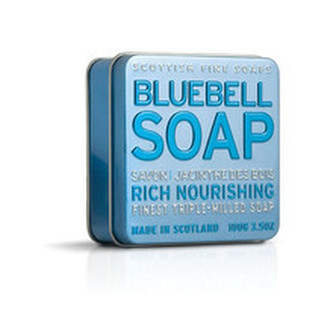 Scottish Fine Soaps Bluebell Soap ( hyacint ) - Tuhé mýdlo v plechu 100. ml pro ženy
