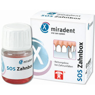 Miradent SOS Dentobox - Krabička první pomoci pro záchranu zubu 1.0 ml unisex