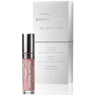 Swiss Smile Day Gloss Nude Lip Gloss - Lesk pro plnější rty 3,5 ml 3.5 ml pro ženy
