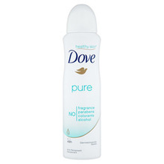 Dove Pure Deodorant - Antiperspirant ve spreji 150 ml pro ženy
