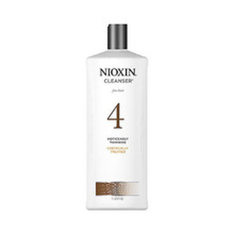 Nioxin System 4 Cleanser Fine Hair Noticeably Thinning Chemically Treated - Čistící šampon pro jemné barvené výrazně řídnoucí vlasy 300 ml pro ženy