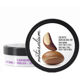 Naturalium Argan & Brazil Nut Rejuvetaning Body Butter - Tělové máslo Argan a para ořech 200 ml pro ženy