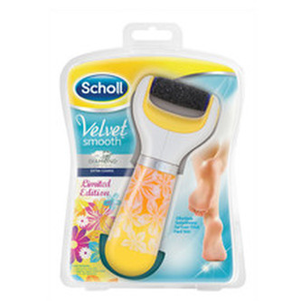 Scholl Velvet Smooth Diamond Limited Edition - Elektrický pilník na chodidla s diamantovými krystalky pro ženy