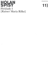 Spisy 11 Překaldy I