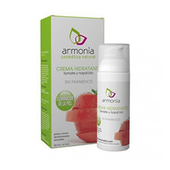 Armonia Hydrating Creme - Hydratační BIO pleťový krém Rajče a opuncie 50 ml pro ženy