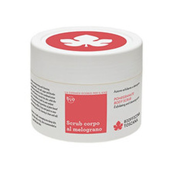Biofficina Toscana Pomegranate Body Scrub - Tělový peeling s granátovým jablkem a s čisticím efektem 220 ml pro ženy