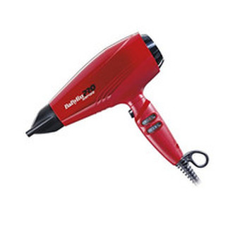 Babyliss Pro Rapido Red Hair Dryer - Profesionální fén na vlasy s příslušenstvím pro ženy