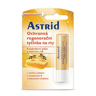 Astrid Ochranná regenerační tyčinka na rty s medem 4 g 4. ml pro ženy