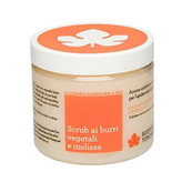 Biofficina Toscana Scrub Ai Burri Vegetali e Melissa ( Scrub With Vegetable Butter And Melissa Oil ) - Tělový peeling s rostlinným máslem a meduňkovým olejem 200. ml pro ženy