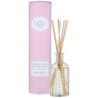 Country Candle Moroccan Blush Rose Diffuser ( marocká růže ) - Vonný difuzér 100 ml unisex