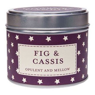Country Candle Fig & Cassis ( fík a černý rybíz ) - Vonná svíčka v plechu 231. ml unisex