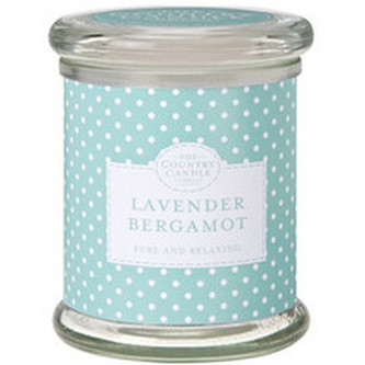 Country Candle Lavender Bergamot ( levandule a bergamot ) - Vonná svíčka ve skle s víčkem 848. ml unisex