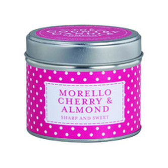 Village Candle Morello Cherry & Almond ( višeň a mandle ) - Rustikální vonná svíčka v plechu 848. ml unisex