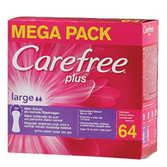 Carefree Large Slipové vložky 64.0 ml pro ženy